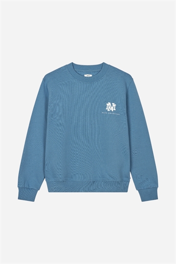 Mads Nørgaard Light Organic Solo Sweatshirt - Captain's Blue